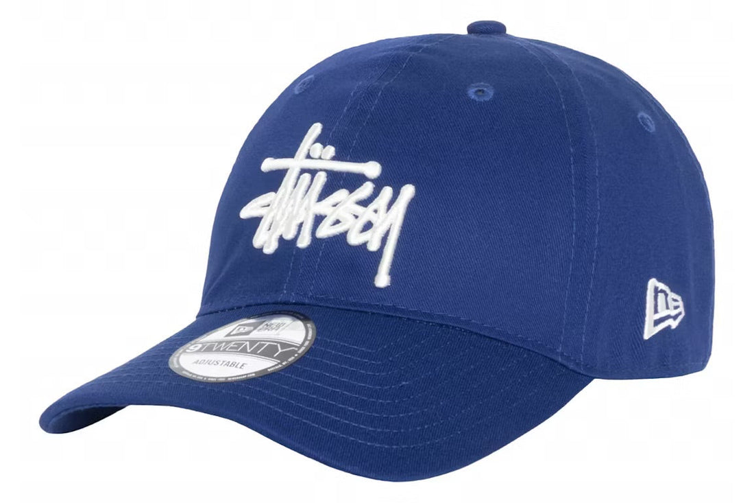 Stussy New Era 9Twenty Basic Strapback Majestic Blue