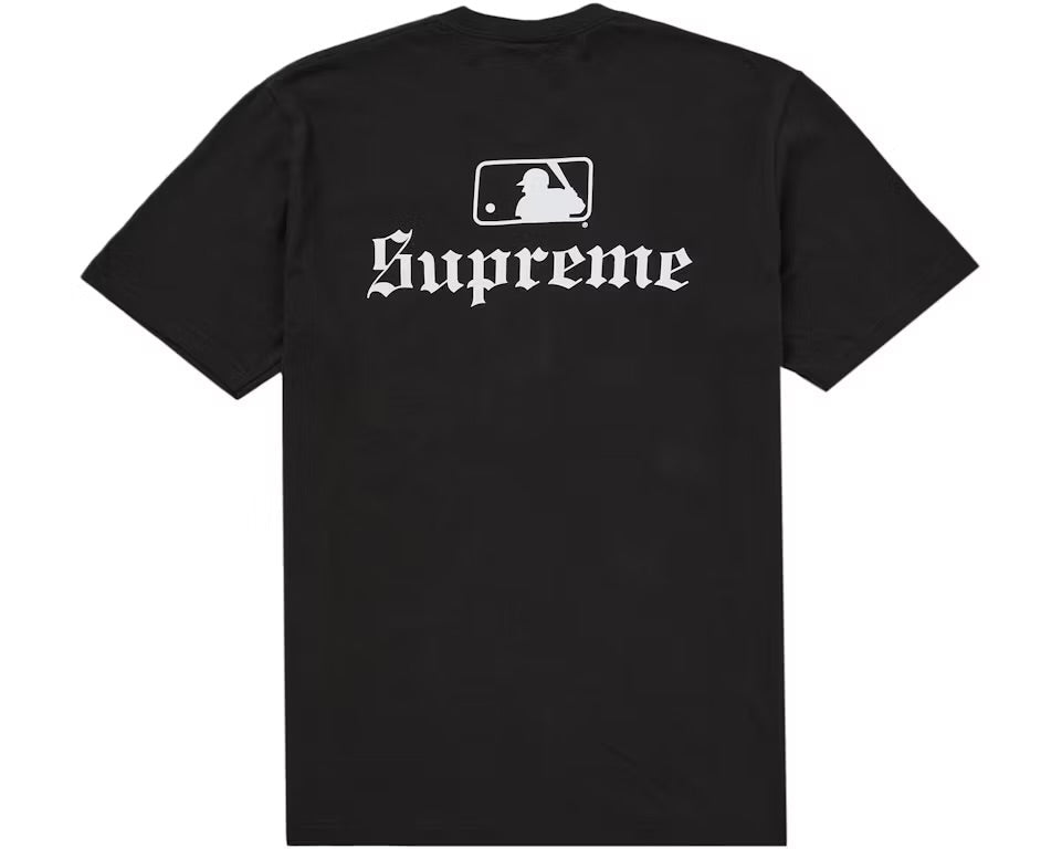 Supreme MLB Teams Sox Tee Black