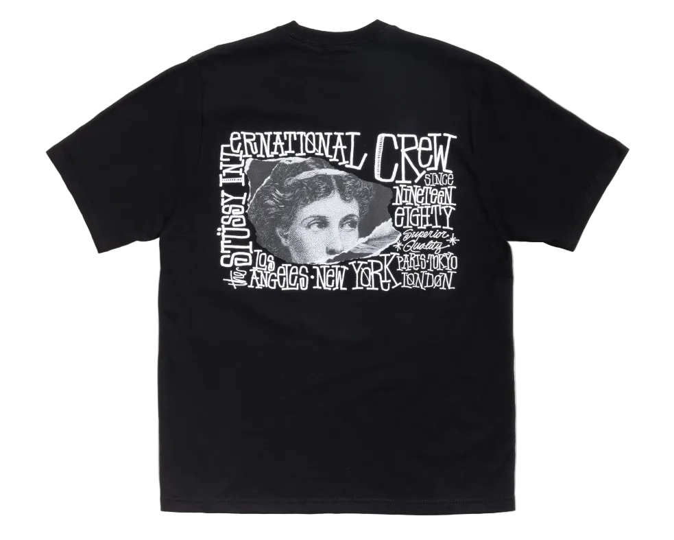 Stussy Victoria Tee Black