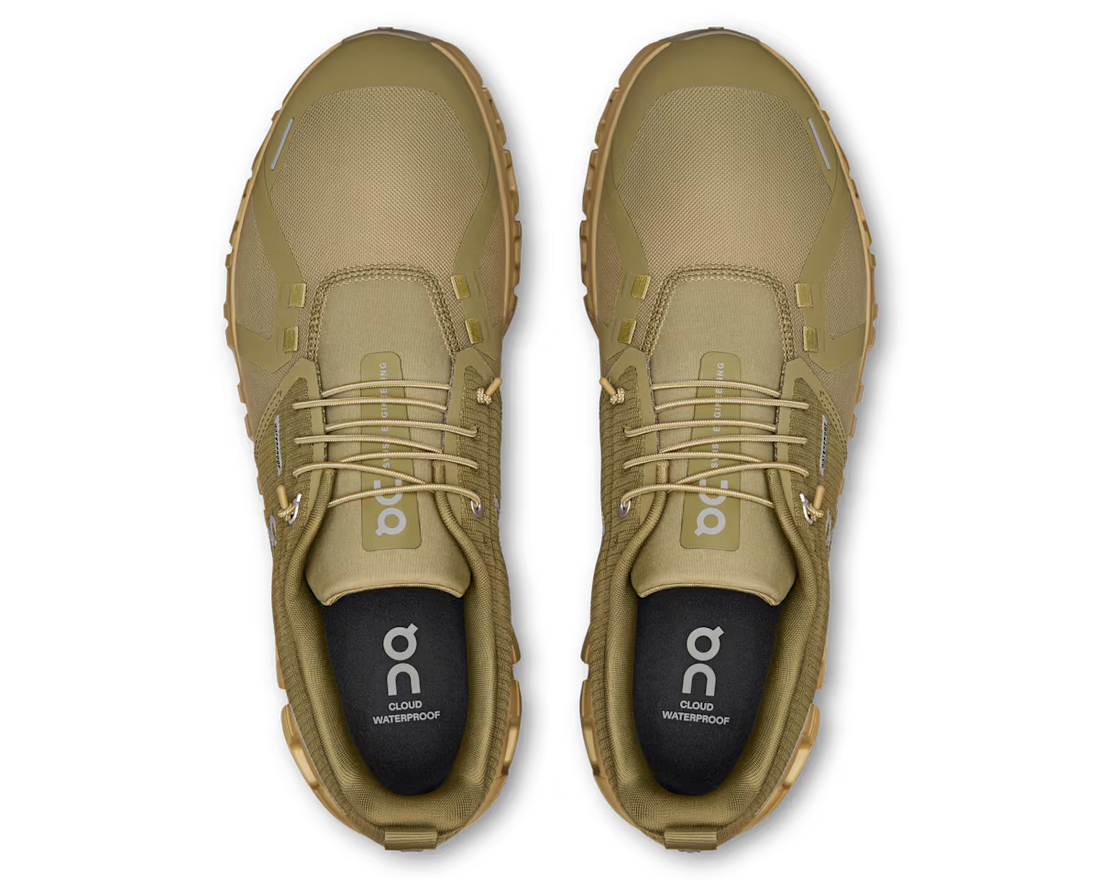 On Running Cloud 6 Waterproof Olive Safari