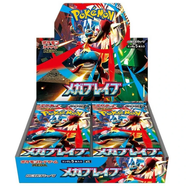 Pokémon TCG Mega Brave M1L Booster Box (Japanese)