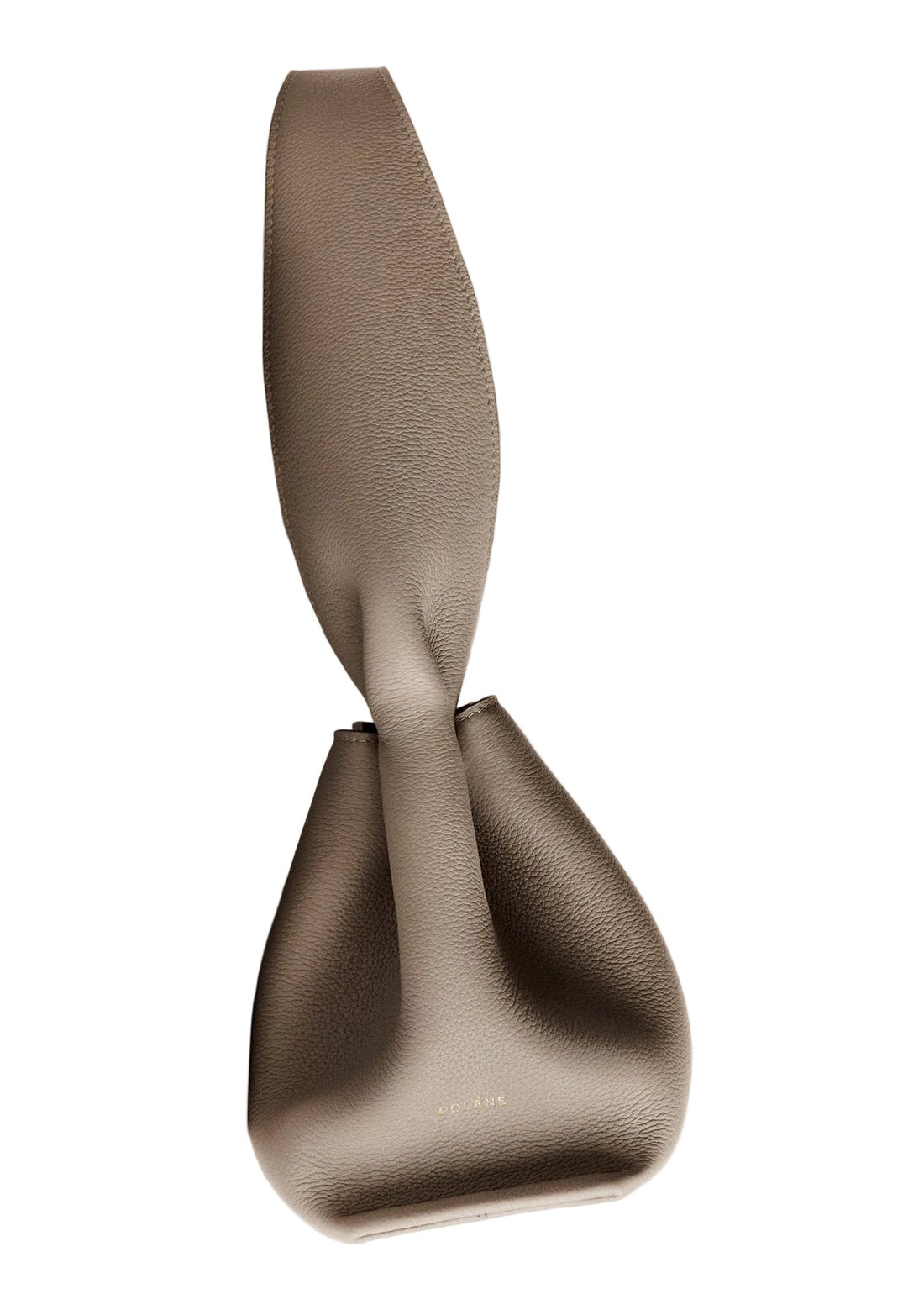 Polène Numéro Neuf East West Edition Textured Taupe