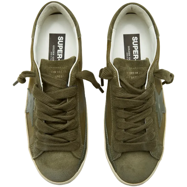 Golden Goose Super-Star Classic Olive Night