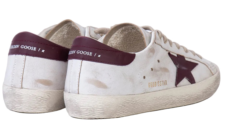 Golden Goose Super-Star White Red