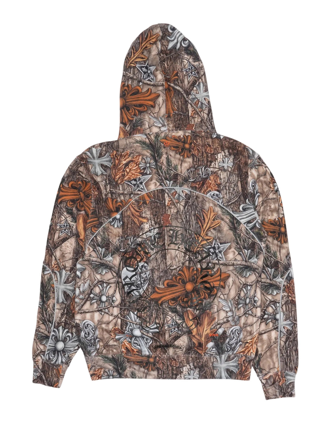 Nike x NOCTA x Chrome Hearts Hoodie Multicolor/Safety Orange