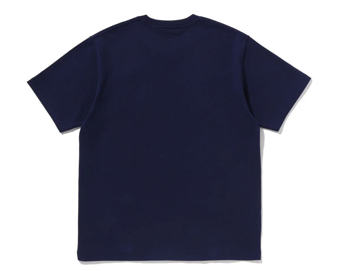 Bape x Kiss Logo Tee Navy