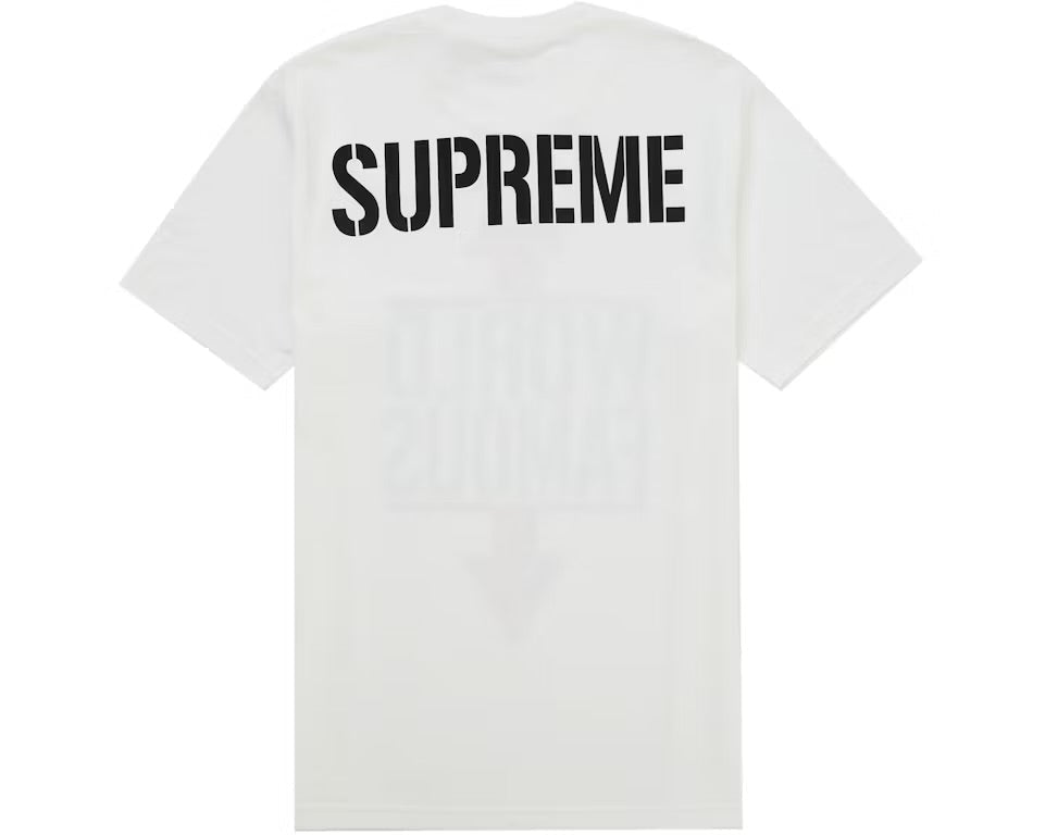 Supreme World Famous Tee White