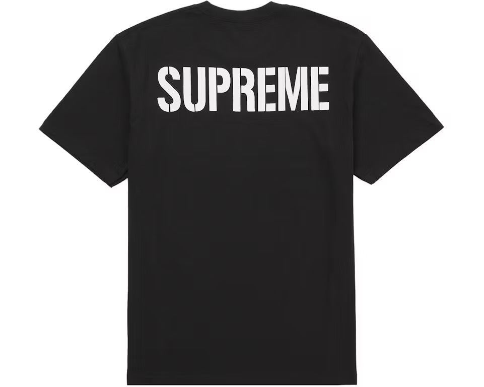 Supreme World Famous Tee Black