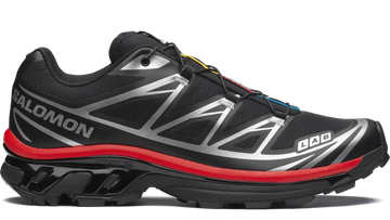 Salomon XT-6 Black Fiery Red Silver