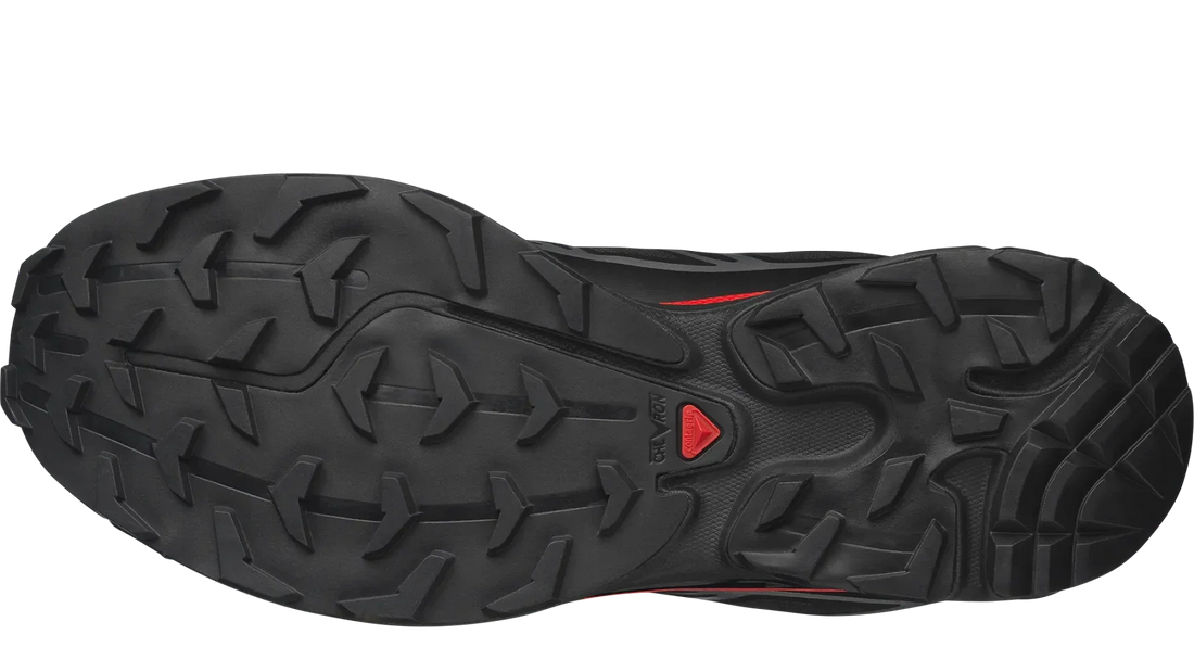 Salomon XT-6 Black Fiery Red Silver