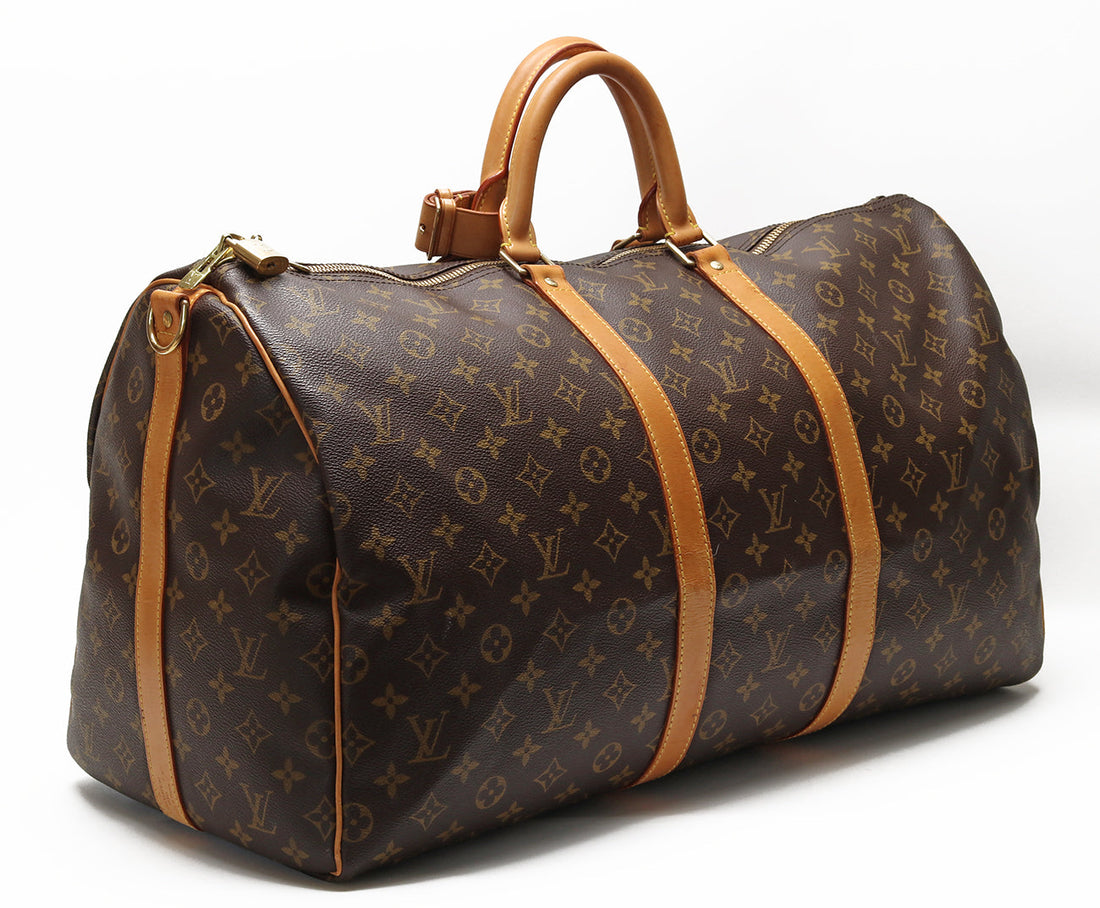 Louis Vuitton Travel Bag Keepall 50 Monogram Canvas "Rank A"
