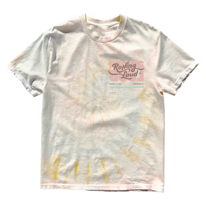 RL LA 24 Fisheye Lineup Distressed Pastel Tiedye Tee