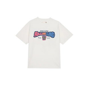 Rolling Wild White Tee Miami 22