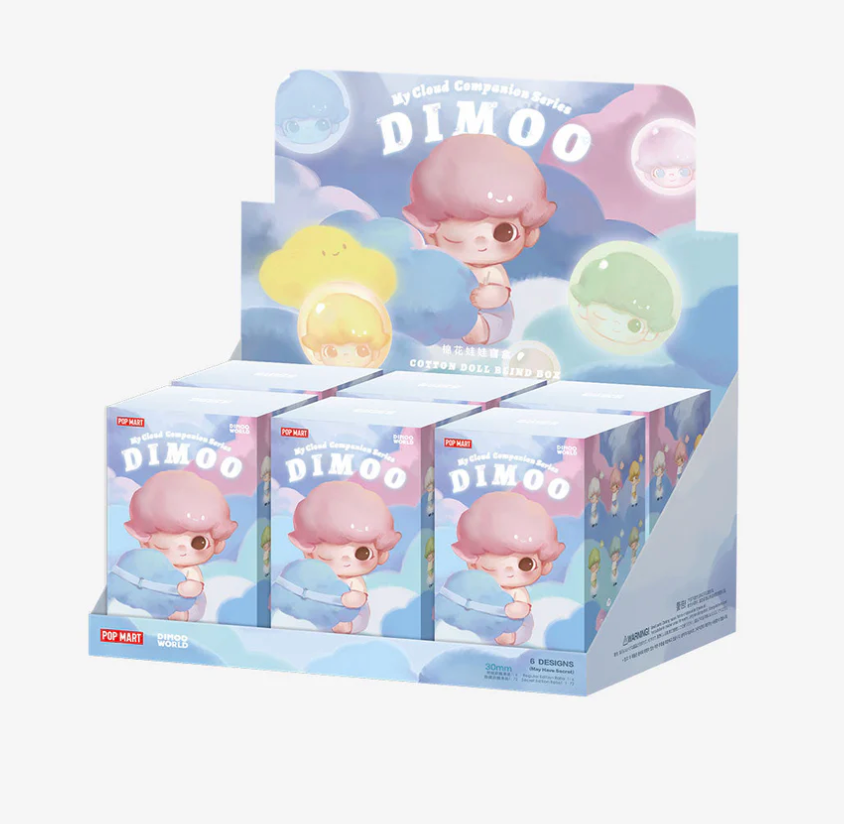 Pop Mart DIMOO My Cloud Companion Series-Cotton Doll Blind Box (Sold per piece)