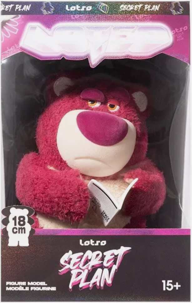 Miniso Disney Toy Story Lotso Secret 18cm 7” Figure Love Plan Series