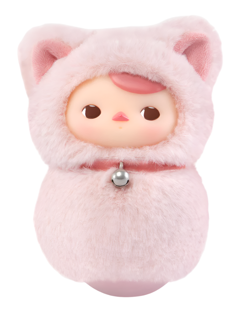 PUCKY Roly-Poly Kitty Series-Vinyl Plush Blind Box (Sold per piece)