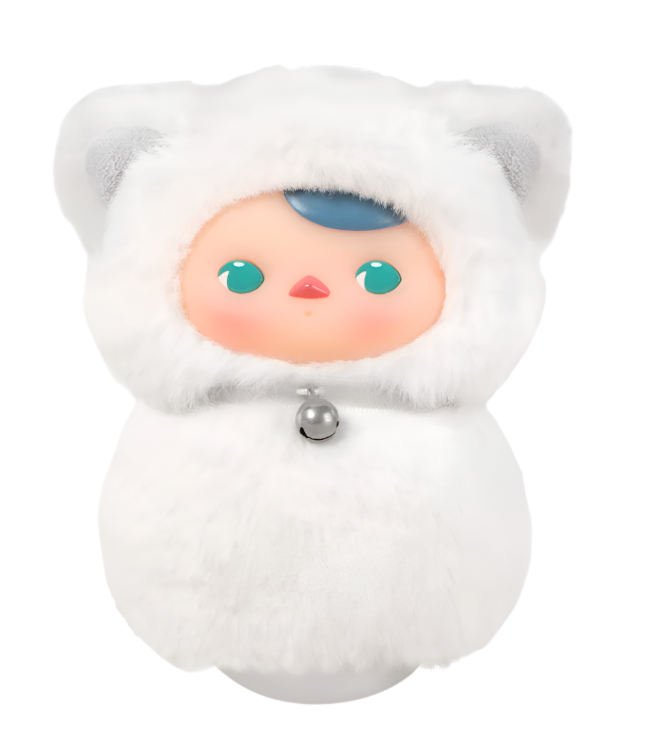 PUCKY Roly-Poly Kitty Series-Vinyl Plush Blind Box (Sold per piece)