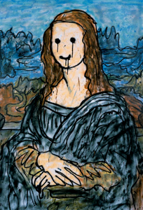 MADSAKI Mona Lisa, 2019 (Framed)