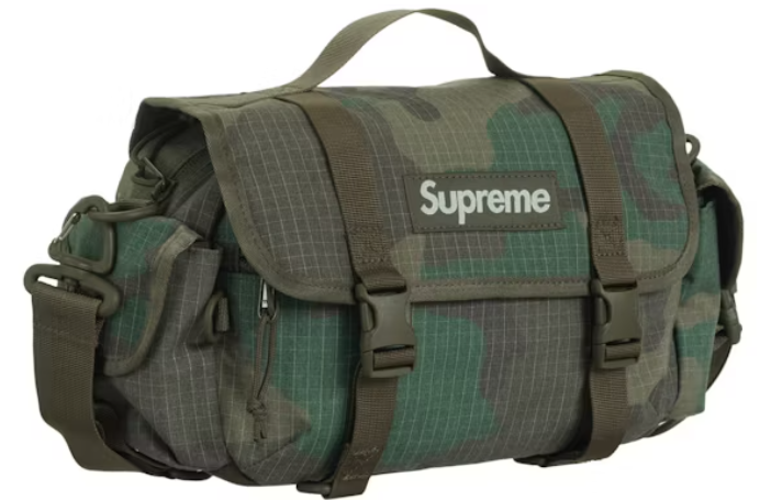 Supreme Mini Duffle Bag (SS24) Woodland Camo