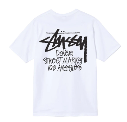 Stussy Stock DSM LA White Tee