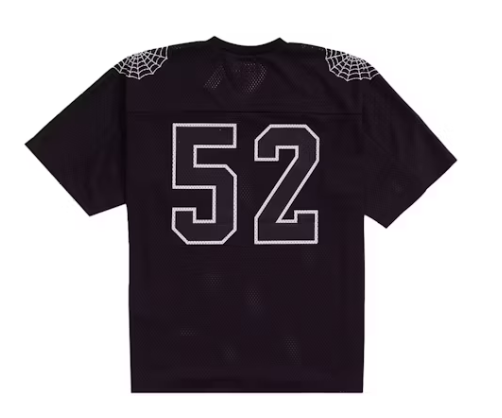 Supreme Spiderweb Football Jersey Black