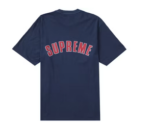 Supreme Cracked Arc S/S Top Navy