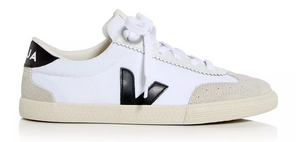 VEJA Volley Canvas White Black (Women's)