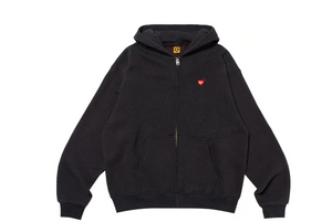 Human Made Zip-Up Hoodie 'Black'