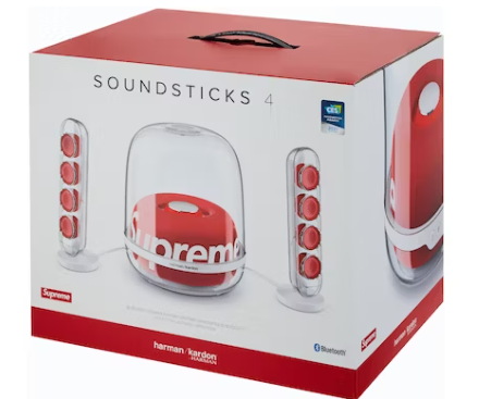 Supreme Harman Kardon Soundsticks Red