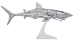 Load image into Gallery viewer, Hajime Sorayama Shark 1/10 Scale Vinyl Figure Silver
