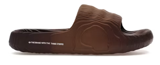 adidas Adilette 22 Slides Brown