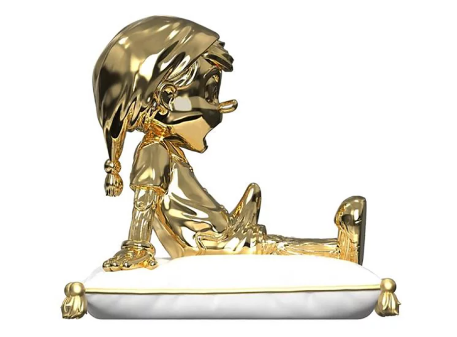 Juce Gace 20th Century . A Wood Awakening Chill-Out: Porcelain Gold Chrome 2021painted Porcelain8 1 2 X Juce Gace 20th Century . A Wood Awakening Chill-Out: Porcelain Gold Chrome 2021painted Porcelain8 1 2 X