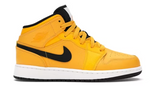 Load image into Gallery viewer, Jordan 1 Mid University Gold Black (GS)
