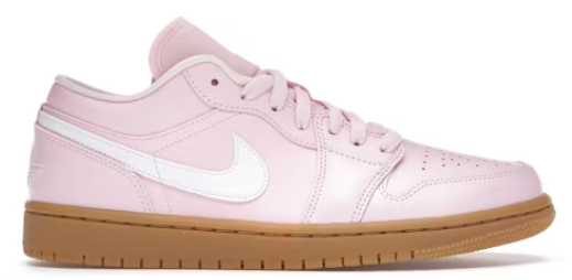 Jordan 1 Low Arctic Pink Gum (Women's)