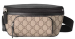 Load image into Gallery viewer, Gucci Front Pocket Belt Bag GG Supreme Small Black/Beige
