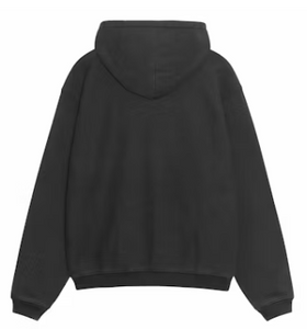 Stussy International Relaxed Hoodie Washed Black