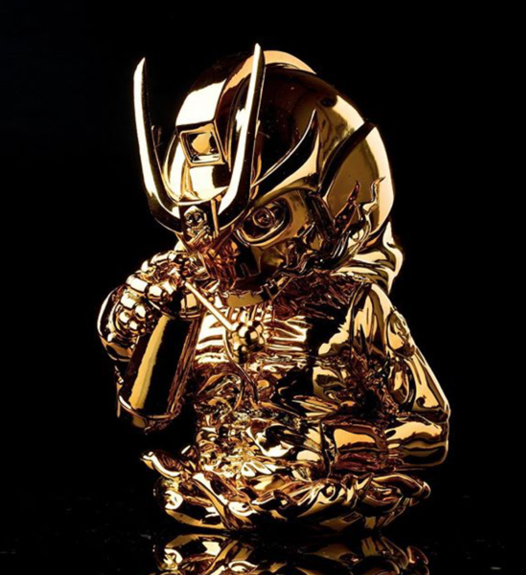 TEQ63: Ravager God Mode Gold Chrome by Quiccs Hidden Fortress Exclusive (Signed)