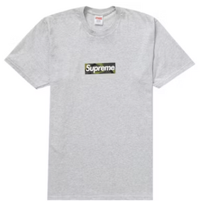 Supreme Box Logo Tee (FW23) Ash Grey