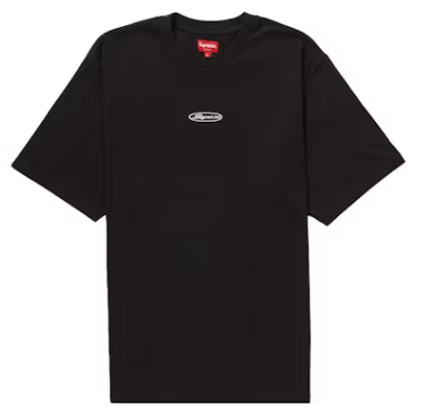 Supreme Oval S/S Top (SS23) Black