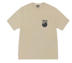 Load image into Gallery viewer, Stussy 8 Ball Pigment Dyed Khaki Tee
