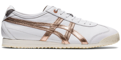 Onitsuka tiger mexico 66 white gold best sale