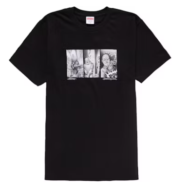 Supreme Mister Cartoon Pow Tee Black