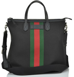 Load image into Gallery viewer, Gucci Tote Bag Black Man Technocanvas Zip
