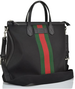 Load image into Gallery viewer, Gucci Tote Bag Black Man Technocanvas Zip
