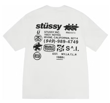 Stussy DNA Pigment Dyed Tee Natural