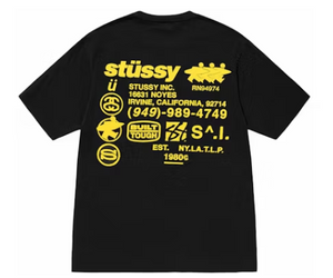 Stussy DNA Pigment Dyed Tee Black