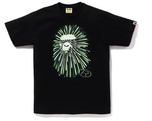 BAPE Ape Fireworks Tee Black #1