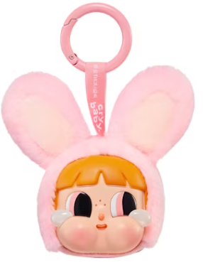 Pop Mart CryBaby x Powerpuff Girls Series Vinyl Face Plush Sealed Case Blind Boxes (Sold separately)