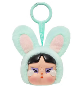 Pop Mart CryBaby x Powerpuff Girls Series Vinyl Face Plush Sealed Case Blind Boxes (Sold separately)