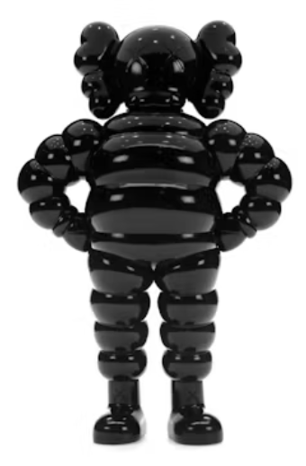 KAWS Chum Vinyl Figure Black (2022) (No Box)